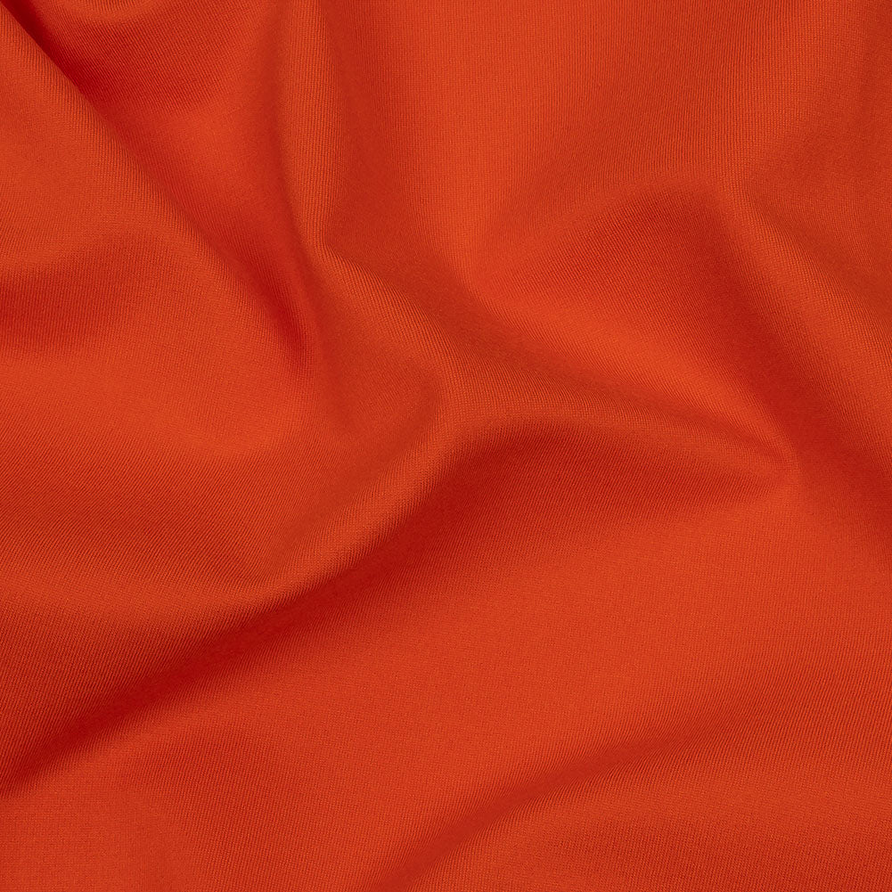 Stretch Ponte Knit - Carrot Orange - Papilio Collection