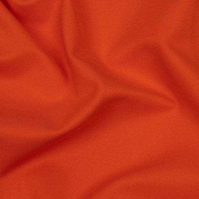 Stretch Ponte Knit - Carrot Orange - Papilio Collection