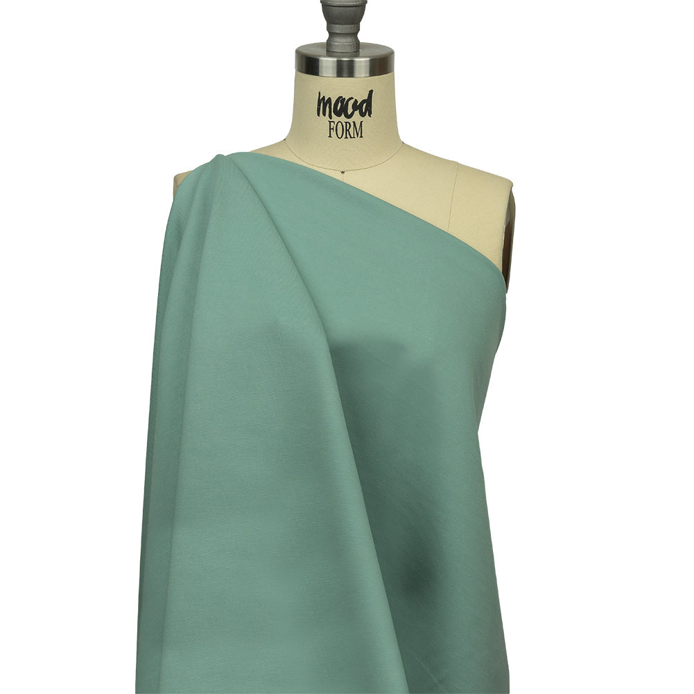 Stretch Ponte Knit - Blue Gray - Papilio Collection