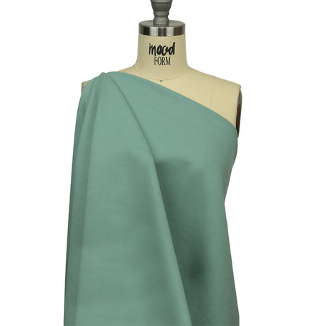 Stretch Ponte Knit - Blue Gray - Papilio Collection