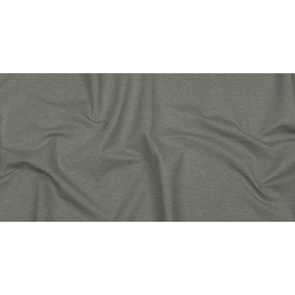 Stretch Ponte Knit - Light Heathered Gray - Papilio Collection