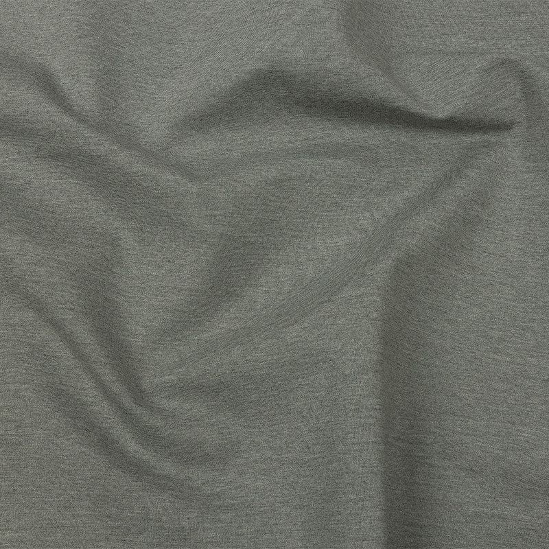 Stretch Ponte Knit - Light Heathered Gray - Papilio Collection