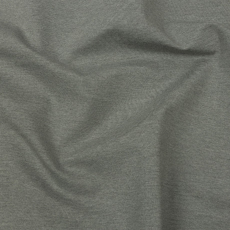 Stretch Ponte Knit - Light Heathered Gray - Papilio Collection