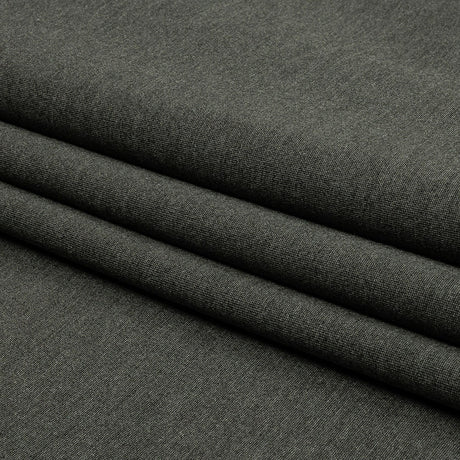 Stretch Ponte Knit - Dark Heathered Gray - Papilio Collection