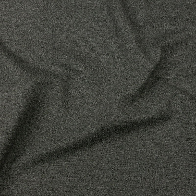 Stretch Ponte Knit - Dark Heathered Gray - Papilio Collection