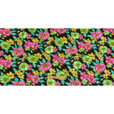 Balenciaga Italian Pink, Yellow and Lime Floral Viscose Pique Knit