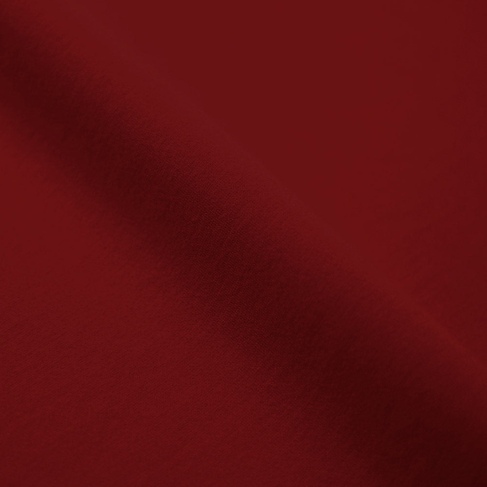 Ponte De Roma Premium Rayon Nylon Spandex Fabric - Jet Black/White/Red/Brown/Navy, Solid, 58/60" Width (1 Yard)