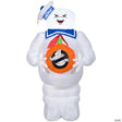 42" Airblown® Blowup Inflatable Ghostbusters Stay Puft Marshmallow Man with Jack-O-Lantern Halloween Outdoor Yard Decoration