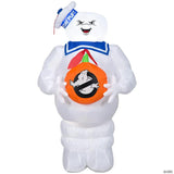 42" Airblown® Blowup Inflatable Ghostbusters Stay Puft Marshmallow Man with Jack-O-Lantern Halloween Outdoor Yard Decoration