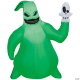 42" Airblown® Inflatable Light-Up The Nightmare Before Christmas™ Oogie Boogie with Skull Outdoor Yard Decoration