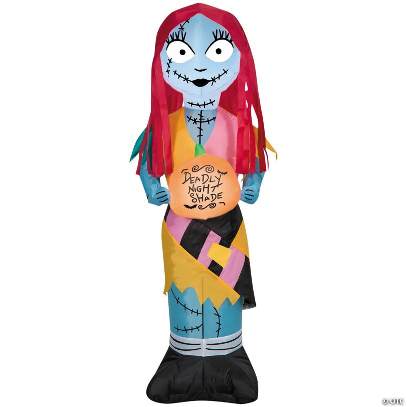 42" Airblown® Inflatable The Nightmare Before Christmas™ Sally with Pumpkin Outdoor Yard Decoration