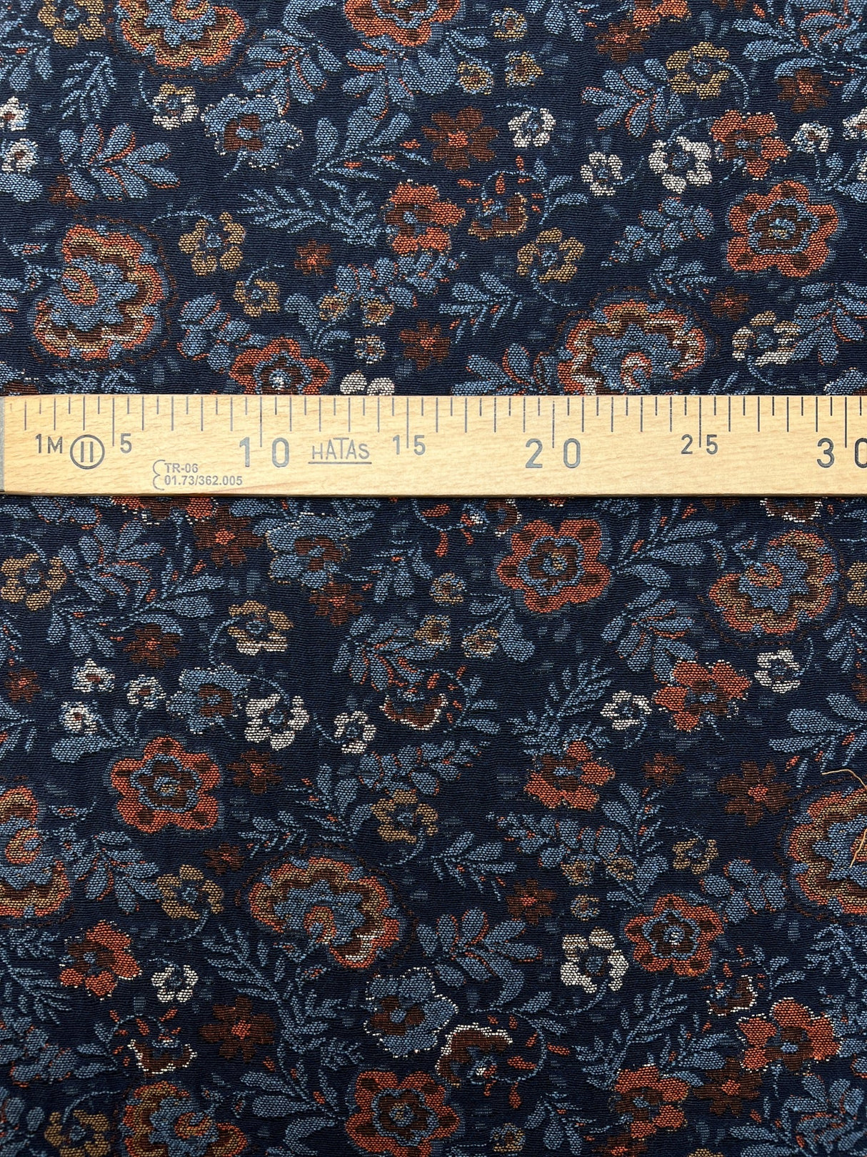 Cotton Jacquard Floral Fabric