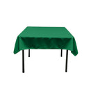 Polyester Poplin Fabric - Solid Color, 42" X 42" Square Tablecloth (1 Piece)