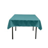 Polyester Poplin Fabric - Solid Color, 42" X 42" Square Tablecloth (1 Piece)