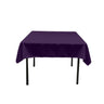Polyester Poplin Fabric - Solid Color, 42" X 42" Square Tablecloth (1 Piece)