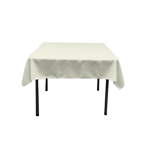 Polyester Poplin Fabric - Solid Color, 42" X 42" Square Tablecloth (1 Piece)