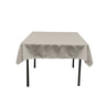 Polyester Poplin Fabric - Solid Color, 42" X 42" Square Tablecloth (1 Piece)