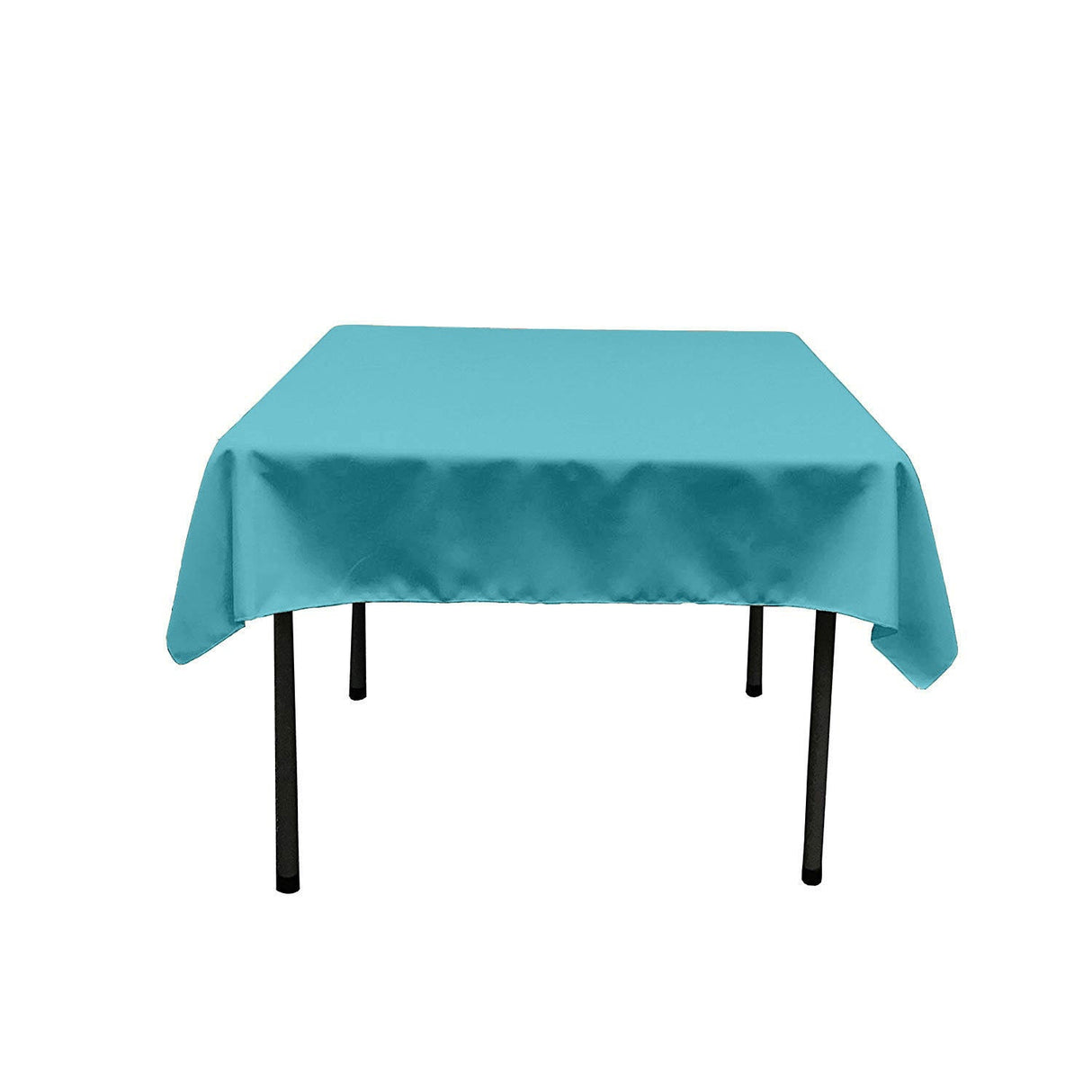 Polyester Poplin Fabric - Solid Color, 42" X 42" Square Tablecloth (1 Piece)