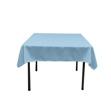 Polyester Poplin Fabric - Solid Color, 42" X 42" Square Tablecloth (1 Piece)