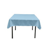 Polyester Poplin Fabric - Solid Color, 42" X 42" Square Tablecloth (1 Piece)