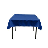 Polyester Poplin Fabric - Solid Color, 42" X 42" Square Tablecloth (1 Piece)