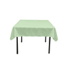Polyester Poplin Fabric - Solid Color, 42" X 42" Square Tablecloth (1 Piece)