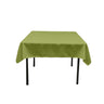 Polyester Poplin Fabric - Solid Color, 42" X 42" Square Tablecloth (1 Piece)