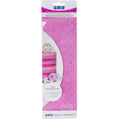 PME Ribbed Tall Patterned Edge Side Scrapper