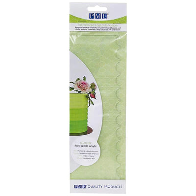 PME Scalloped Tall Patterned Edge Side Scrapper