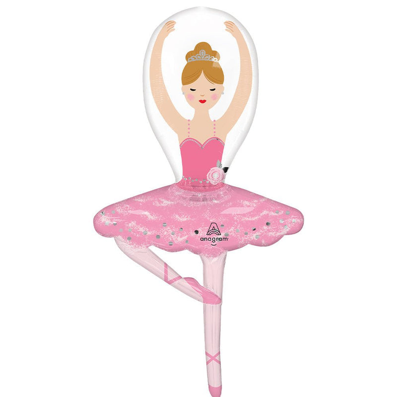 Ballerina Girl Foil Balloon 43 Inch
