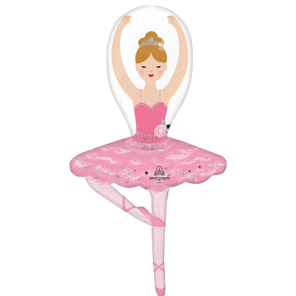 Ballerina Girl Foil Balloon 43 Inch