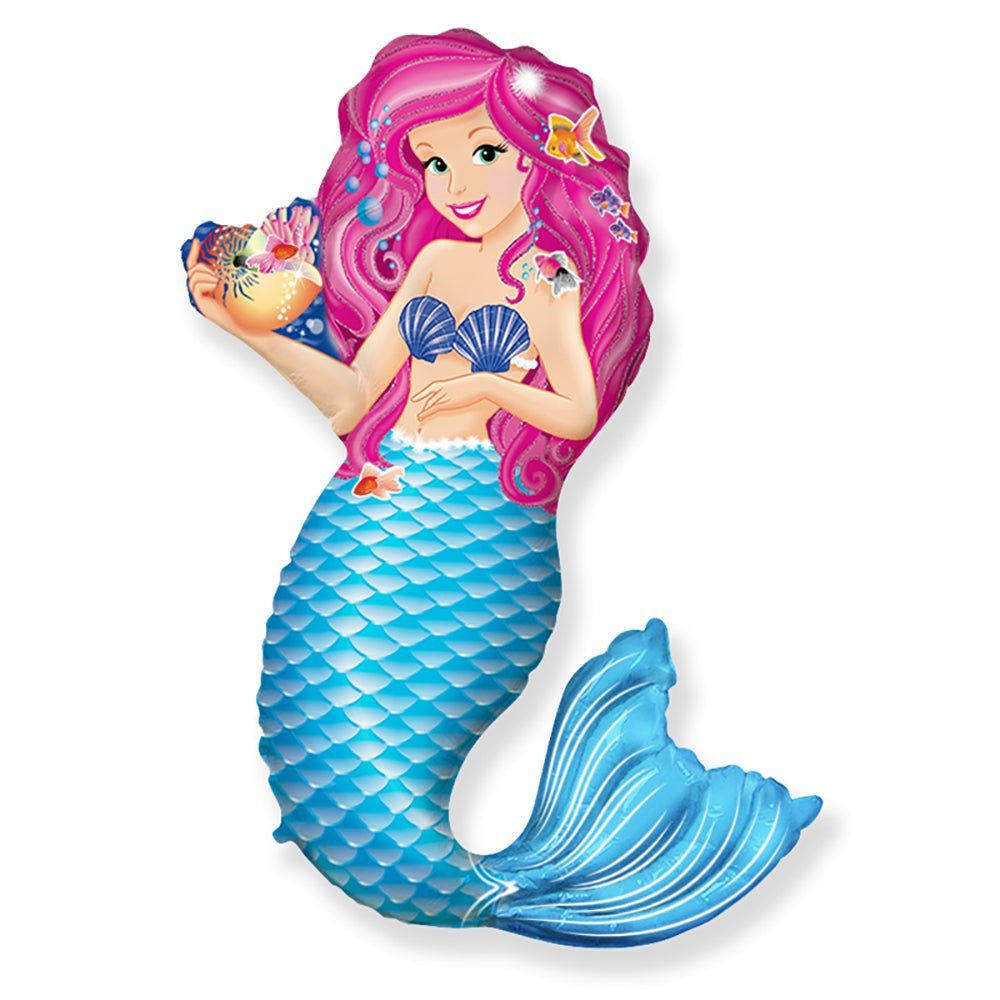 Mermaid Foil Balloon 43 Inch