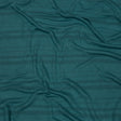 Teal and Charcoal Striped Stretch Rayon Rib Knit