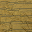 Ochre and Charcoal Striped Stretch Rayon Rib Knit