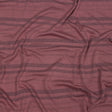 Rose and Charcoal Striped Stretch Rayon Rib Knit