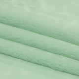 Dusty Aqua Short Pile Luxury Faux Fur