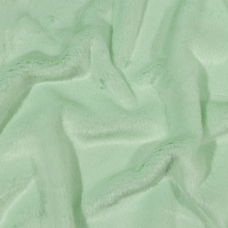 Dusty Aqua Short Pile Luxury Faux Fur