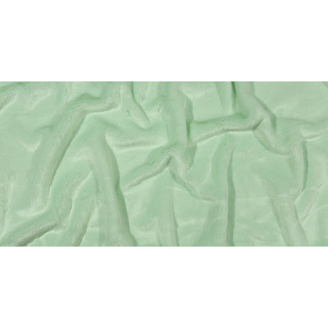 Dusty Aqua Short Pile Luxury Faux Fur