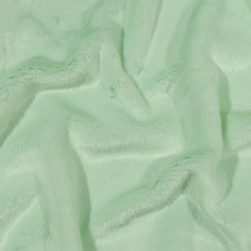 Dusty Aqua Short Pile Luxury Faux Fur