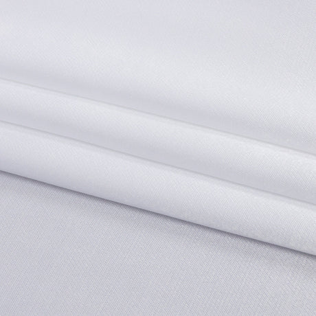 Sustainable Viscose Fluid Satin - White - Mood Exclusive Elliana Collection