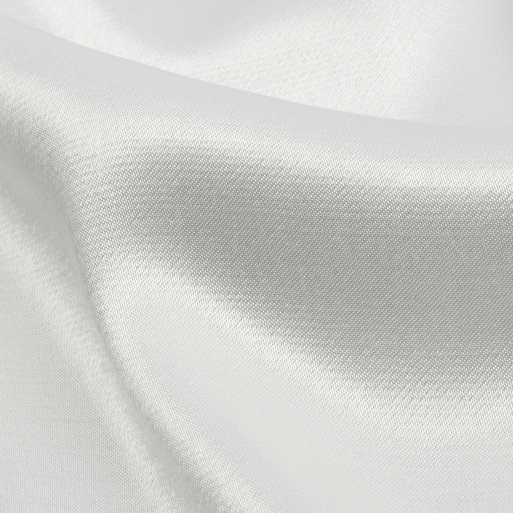 Sustainable Viscose Fluid Satin - Off White - Mood Exclusive Elliana Collection