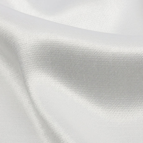 Sustainable Viscose Fluid Satin - Off White - Mood Exclusive Elliana Collection