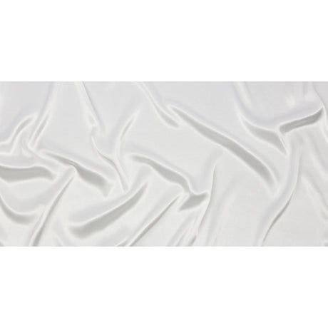 Sustainable Viscose Fluid Satin - Off White - Mood Exclusive Elliana Collection