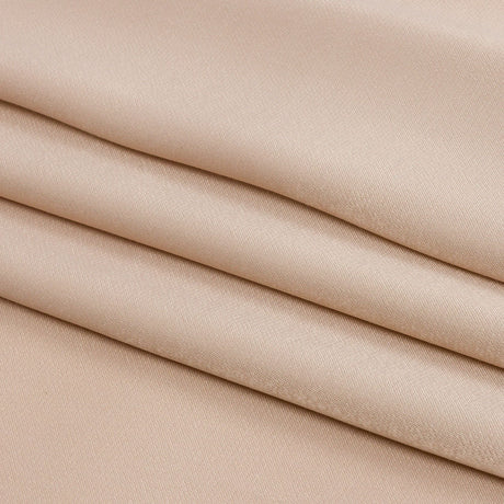 Sustainable Viscose Fluid Satin - Tan - Mood Exclusive Elliana Collection
