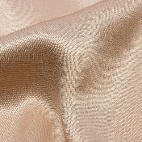 Sustainable Viscose Fluid Satin - Tan - Mood Exclusive Elliana Collection