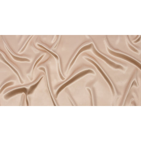 Sustainable Viscose Fluid Satin - Tan - Mood Exclusive Elliana Collection