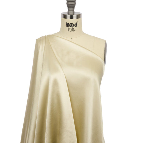 Sustainable Viscose Fluid Satin - Beige - Mood Exclusive Elliana Collection