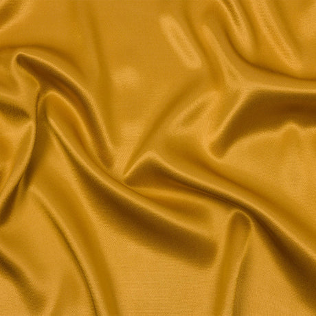 Sustainable Viscose Fluid Satin - Gold - Mood Exclusive Elliana Collection