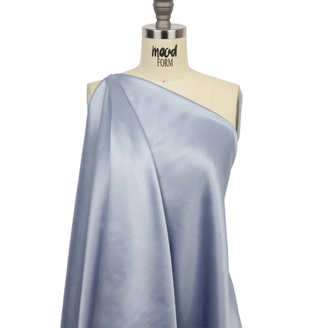 Sustainable Viscose Fluid Satin - Country Blue - Mood Exclusive Elliana Collection