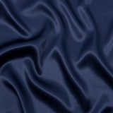 Sustainable Viscose Fluid Satin - Navy - Mood Exclusive Elliana Collection